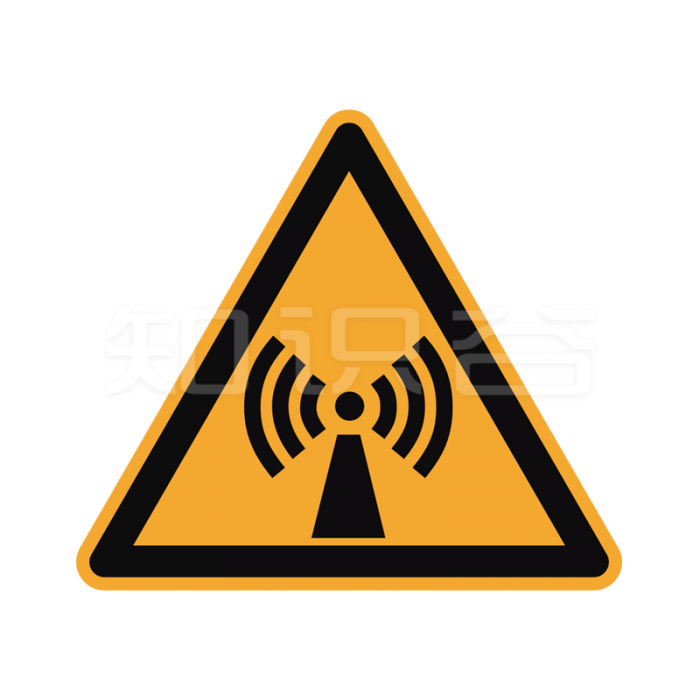 ISO标准 警告标志 当心微波