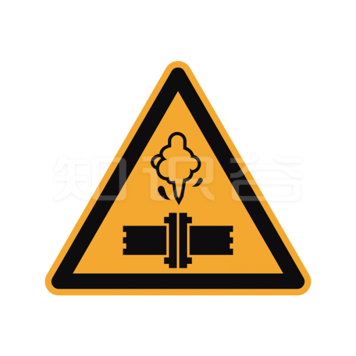 ISO标准 警告标志 热风险 蒸汽喷溅